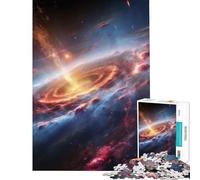 Puzzle de 1000 pièces pour Adolescents Puzzle étoilé et Lumineux Collage Spatial Jeu Stimulant et Amusant Idée Cadeau Originale (Dimensions 38x26cm)