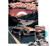 Puzzle de 1000 pièces pour Adolescents Puzzle Honda S Retro Jouets et Jeux éducatifs Idées Cadeaux éducatifs (Dimensions 38x26cm)