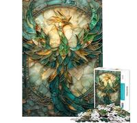 Puzzle de 1000 pièces pour Adolescents Puzzle Kintsugi Phénix Jeu Familial pour s'amuser en Famille pour Toute la Famille (Taille 38x26cm)