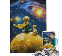 Puzzle de 1000 pièces pour Adolescents Puzzle Le Petit Prince et Le Renard pour Adultes Jeu de réflexion pour améliorer la mémoire Cadeau d'anniversaire ou de Noël (38x52cm)
