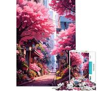Puzzle de 1000 pièces pour Adolescents Puzzle Marcher dans la Solitude Décoration Murale Motif à Assembler Cadeau Anti-Stress (Taille 38x26cm)
