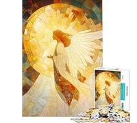 Puzzle de 1000 pièces pour Adolescents Puzzle mosaïque d'anges pour Adultes Jeu Familial pour améliorer la mémoire activités Amusantes à la Maison (Taille 50x75cm)