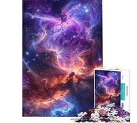 Puzzle de 1000 pièces pour Adolescents Puzzle Nebula Dreams Activités Amusantes à la Maison Décoration Murale Jeu Pratique pour Les 14 Ans et Plus Jeu de Puzzle Offert (50x75cm)