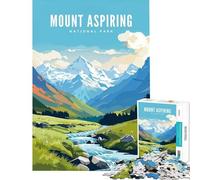 Puzzle de 1000 pièces pour Adolescents Puzzle Parc National en Devenir Jeux éducatifs idées Cadeaux (Taille 50x75cm)