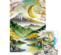 Puzzle de 1000 pièces pour Adolescents Puzzle Paysage Kintsugi pour Adultes Jeu Manuel d'analyse et de logique Cadeau Anti-Stress (Taille 50x75cm)