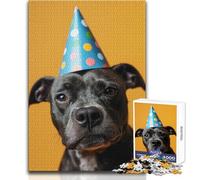 Puzzle de 1000 pièces pour Adolescents - Puzzle sérieux avec Un Chien - Design Magnifique - Jeu Difficile et Artistique - Format 50x75cm