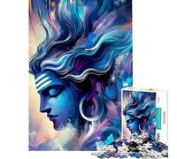 Puzzle de 1000 pièces pour Adolescents Puzzle Shiva Art pour Adultes Jeux de Famille modèle à Assembler Offre spéciale comme Cadeau pour Toute la Famille (Taille 50x75cm)