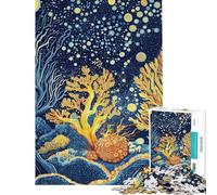 Puzzle de 1000 pièces pour Adolescents Puzzle sous-Marin sur Le thème de l'océan décoration Murale Motif à Assembler Cadeau Anti-Stress (Taille 38x26cm)