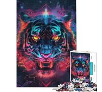 Puzzle de 1000 pièces pour Adolescents Puzzle sur Le thème du rituel du Tigre Antique Jeu Familial pour Adultes décoration intérieure Cadeau d'anniversaire et Cadeau Unique (Taille 38x26cm)