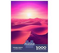 Puzzle de 1000 pièces pour adolescents, puzzle symphonie du désert cosmique, puzzle pour adultes, jeu à main, plaisir en famille, favorise l'entraînement cérébral, 52 x 38 cm/1000 pièces