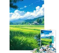 Puzzle de 1000 pièces pour Adolescents Puzzle Tranquillité Rurale » pour Adultes Jeu Manuel idéal pour se détendre Pendant Les Vacances à la Maison (Taille 38x26cm)