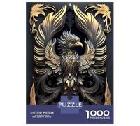 Puzzle De 1000 Pièces pour Adolescents Queen Golden Phoenix Puzzles pour Adolescents - Jeu Manuel - Une Œuvre d'art - Cadeaux Uniques pour Un Anniversaire Ou Noël 52x38cm/1000pcs