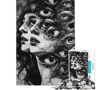 Puzzle de 1000 pièces pour Adolescents « Qui suis-Je ? Jeu de réflexion Stimulant pour Adolescents pour Femmes Difficile et Stimulant (Dimensions 38x52cm)