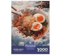 Puzzle De 1000 Pièces pour Adolescents Ramen Wave Off Kanagawa Puzzles pour Adultes : Jeux Amusants Et Originaux, Cadeaux d'anniversaire Et De Noël Uniques Et Humoristiques 70x50cm/1000pcs