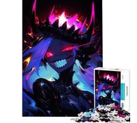 Puzzle de 1000 pièces pour Adolescents Reine démon avec Couronne Jeu intellectuel et Manuel Anti-Stress pour Les Amateurs de Jeux (Dimensions 38x26cm)