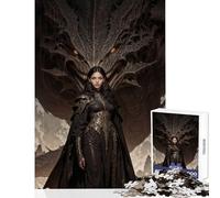 Puzzle de 1000 pièces pour Adolescents Reine Dragon Art Fantastique Jouet éducatif Idée Cadeau Jeu éducatif pour renforcer Les Liens Entre Couples Dimensions 50x75cm