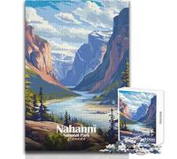 Puzzle de 1000 pièces pour Adolescents, représentant Le Parc National Nahanni au Canada Un Paysage Artistique captivant et Stimulant, idéal comme Cadeau Dimensions 38x26cm