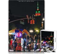 Puzzle de 1000 pièces pour Adolescents, représentant l'empire State Building Un Jeu Amusant et Anti-Stress pour Toute la Famille Dimensions 38x52cm