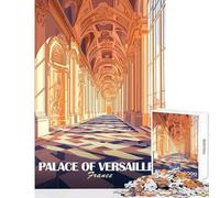 Puzzle de 1000 pièces pour Adolescents représentant l'intérieur du château de Versailles Décoration intérieure Jouet et Cadeau d'anniversaire idéal pour des activités éducatives et ludiques