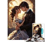 Puzzle de 1000 pièces pour Adolescents représentant Un Beau Couple Un Jeu éducatif et ludique pour Toute la Famille Une décoration Murale et Un Cadeau pour Femmes et Hommes (Dimensions 38x26cm)