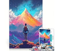 Puzzle de 1000 pièces pour Adolescents représentant Un Sommet idéal pour se détendre s'amuser à la Maison et Offrir en Cadeau 38x52cm