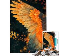 Puzzle de 1000 pièces pour Adolescents représentant Une Aile d'ange Gauche Jeu Amusant pour Adultes Analyse et logique Idée Cadeau pour Noël ou Un Anniversaire (38x52cm)
