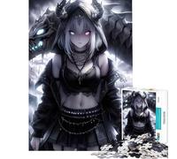 Puzzle de 1000 pièces pour Adolescents représentant Une Fille Dragon Squelette Un défi Difficile mais Amusant et Humoristique idéal comme décoration Murale Convient aux 14 Ans et Plus 38x26cm