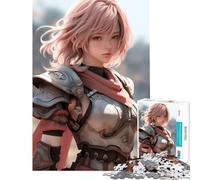 Puzzle de 1000 pièces pour Adolescents représentant Une Valkyrie majestueuse et Mignonne idéal pour Un Jeu éducatif Un défi Un Jeu Familial Une Course de Vitesse Manuelle ou Un Cadeau d'anniversaire