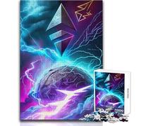 Puzzle de 1000 pièces pour Adolescents - Réseau Ethereum - Un Passe-Temps paisible et satisfaisant - Assemblage Parfait - Découpe de précision - Dimensions:38x52cm