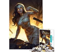 Puzzle de 1000 pièces pour Adolescents Résurrection d'une Momie activité Amusante à la Maison défi Difficile Jeu éducatif pour Les 14 Ans et Plus 50x75cm