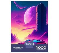 Puzzle De 1000 Pièces pour Adolescents Retro Car 2 Puzzle Adulte Jeu Manuel Améliore La Mémoire Difficile Et Stimulant 70x50cm/1000pcs