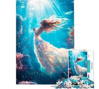 Puzzle de 1000 pièces pour Adolescents Rêve sous-Marin pour Un Anniversaire ou Noël Jeu éducatif et Amusant pour Toute la Famille Convient aux Personnes de 14 Ans et Plus 38x26cm