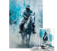 Puzzle de 1000 pièces pour Adolescents Rogue Rider Jeu éducatif et ludique idée Cadeau pour développer l'analyse et la logique (50x75cm)