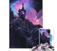 Puzzle de 1000 pièces pour Adolescents Roi Cosmique sur Son trône idéal pour Un Anniversaire ou Noël Décoration Murale stimulante À partir de 14 Ans (38x26cm)