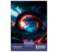 Puzzle De 1000 Pièces pour Adolescents Roots of Fire Puzzles pour Adolescents - Jeu Manuel - Une Œuvre d'art - Cadeaux Uniques pour Un Anniversaire Ou Noël 38x26cm/1000pcs