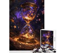 Puzzle de 1000 pièces pour Adolescents Sablier Espace-Temps Jeu éducatif et Amusant Cadeau Original Jeu Impossible Renforce l'amour de Couple Dimensions 38x26cm