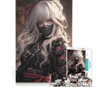 Puzzle de 1000 pièces pour Adolescents Samouraï Assassin Jouet éducatif Stimulant Idéal comme Cadeau 50x75cm