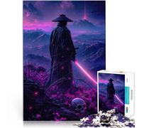 Puzzle de 1000 pièces pour Adolescents SAMOURAÏ Fabriqué en Carton pour Les 14 Ans et Plus Jeux éducatifs à Faire soi-même Car C'est Un pour Toute la Famille。Taille：38x52cm