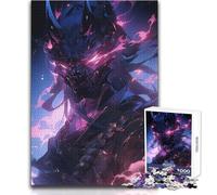 Puzzle de 1000 pièces pour Adolescents - Seigneur Oni Infernal - Jeu éducatif - Découpe de précision - Jouet Anti-Stress - Dimensions:38x52cm