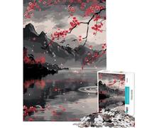 Puzzle de 1000 pièces pour Adolescents Sérénité ﹨u Activités ludiques et paisibles à la Maison Décoration Parfaite Jeu de réflexion Convient aux 14 Ans et Plus 50x75cm