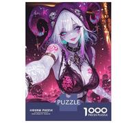Puzzle De 1000 Pièces pour Adolescents Sexy Jester Girl Puzzle Adulte Anti-Stress, Décoration Murale, Difficile Et Stimulant 52x38cm/1000pcs