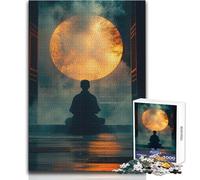 Puzzle de 1000 pièces pour Adolescents, Silhouettes à méditer, Jeu éducatif, Amusant et Original, Dimensions:50x75cm.