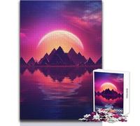 Puzzle de 1000 pièces pour Adolescents Sonic Sunset Serenade, Jeu intellectuel Difficile, décoration Murale, Dimensions 50x75cm