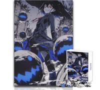 Puzzle de 1000 pièces pour Adolescents - Sorcière Anime avec Esprits flottants - Idéal pour se détendre et se divertir - Jeu de Construction soigné - Dimensions:38x26cm