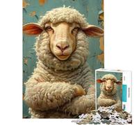 Puzzle de 1000 pièces pour Adolescents Sourire timide pour Un Anniversaire ou Noël Jeu Familial Difficile à Jouer pour Les 14 Ans et Plus (50x75cm)