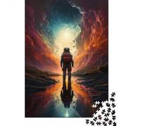 Puzzle De 1000 Pièces pour Adolescents Space Exploration Astronaut Journey -1 Puzzles pour Adultes - Défi Difficile - Activités Amusantes À La Maison pour Les Jeux 70x50cm/1000pcs