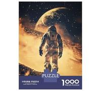 Puzzle De 1000 Pièces pour Adolescents Space Walk Puzzle Jeux De Famille Une Œuvre d'art Cadeaux d'anniversaire Et De Noël Uniques 70x50cm/1000pcs