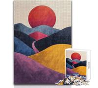 Puzzle de 1000 pièces pour Adolescents, sphères du désert, Jeu de Course de Vitesse Manuelle, Jeux relaxants pour Les 14 Ans et Plus (Taille 38x52cm)