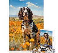 Puzzle de 1000 pièces pour Adolescents Springer Anglais Jeu éducatif Casse-tête Collection d'artistes Beaux-Arts Format 50x75cm