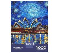 Puzzle De 1000 Pièces pour Adolescents Starry Opera Reflections Puzzles pour Adultes Jeux Relaxants, Amusants Et Humoristiques, Idéal comme Cadeau 52x38cm/1000pcs